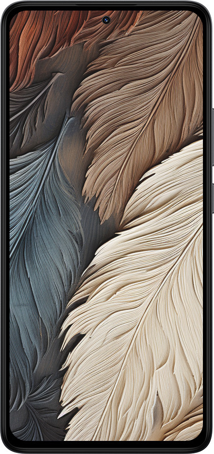Силиконовый чехол Листья в стиле бохо для Xiaomi Redmi Note 14 4G - 5643u-3903 изображение 