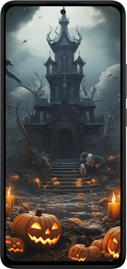Силиконовый чехол Мрачный дом для Xiaomi Redmi Note 14 4G - 5655u-3903 изображение 