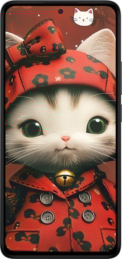 Силиконовый чехол Sweet Hello Kitty для Xiaomi Redmi Note 14 4G - 6035u-3903 изображение 