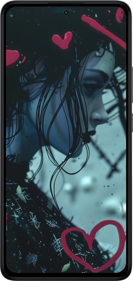 Силиконовый чехол XO Love v2 для Xiaomi Redmi Note 14 4G - 6057u-3903 изображение 
