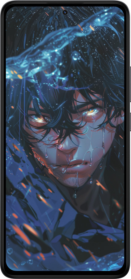 Силіконовий чехол Satoru Gojou для Xiaomi Redmi Note 14 4G - 6128u-3903 изображение 