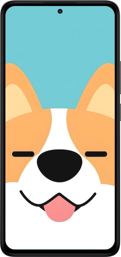 Силиконовый чехол Корги для Xiaomi Redmi Note 14 4G - 6280u-3903 изображение 
