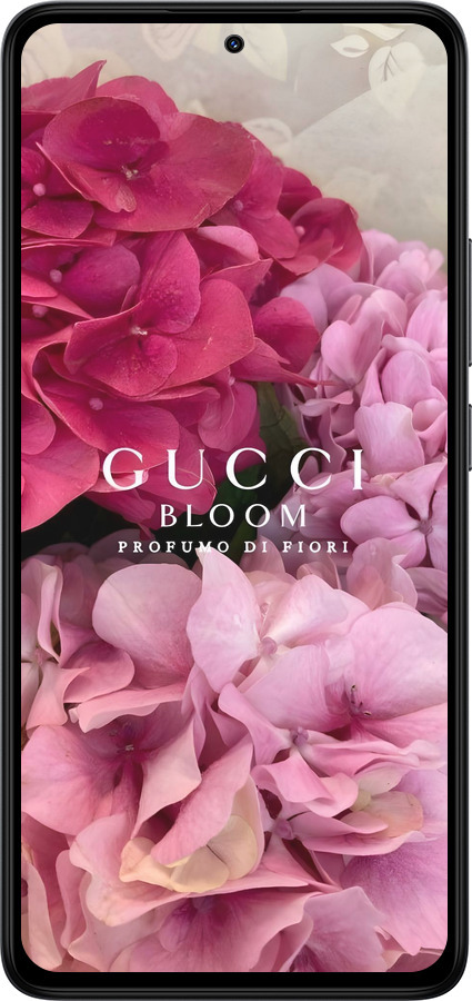 Силіконовий чехол Гучи для Xiaomi Redmi Note 14 4G - 6341u-3903 изображение 