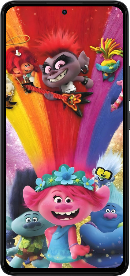 Силиконовый чехол Троли для Xiaomi Redmi Note 14 4G - 6343u-3903 изображение 