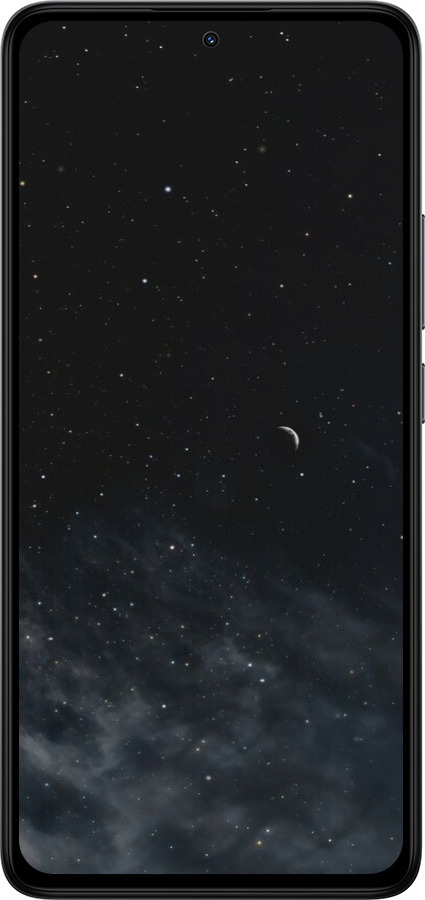 Силиконовый чехол Ночное небо для Xiaomi Redmi Note 14 4G - 6451u-3903 изображение 