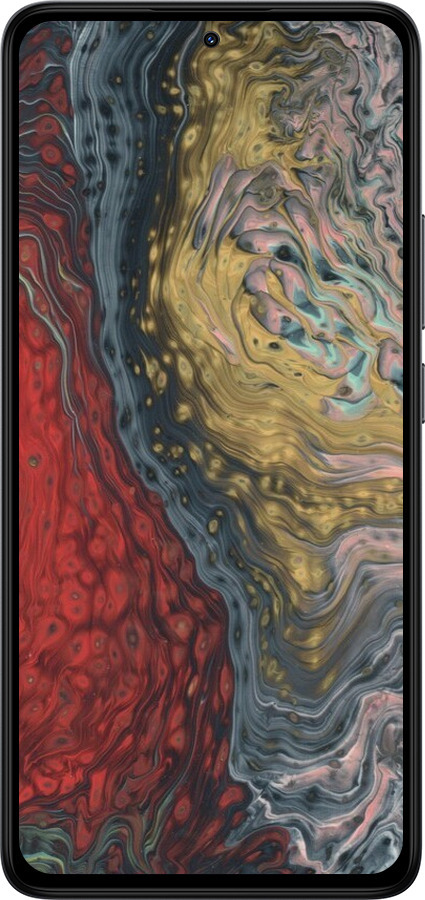 Силиконовый чехол С изображением абстрактной живописи для Xiaomi Redmi Note 14 4G - 6530u-3903 изображение 