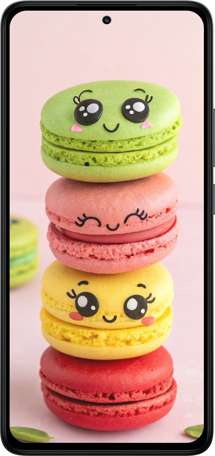 Силиконовый чехол Печенье для Xiaomi Redmi Note 14 4G - 6693u-3903 изображение 