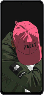 Силиконовый чехол logo de yeezy для Xiaomi Redmi Note 14 5G - 3995u-3811 изображение 