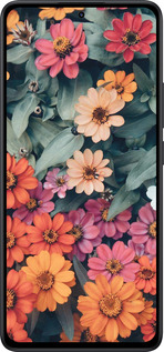 Силіконовий чехол Beauty flowers для Xiaomi Redmi Note 14 5G - 4050u-3811 изображение 