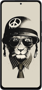 Силиконовый чехол tattoo soldier для Xiaomi Redmi Note 14 5G - 4165u-3811 изображение 