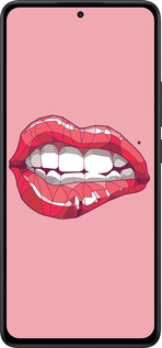 Силиконовый чехол Sexy lips для Xiaomi Redmi Note 14 5G - 4174u-3811 изображение 