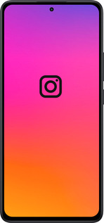 Силиконовый чехол Instagram для Xiaomi Redmi Note 14 5G - 4273u-3811 изображение 