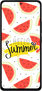 Силіконовий чехол Hello Summer для Xiaomi Redmi Note 14 5G - 4356u-3811 изображение 