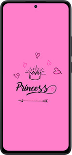 Силиконовый чехол Princess для Xiaomi Redmi Note 14 5G - 4361u-3811 изображение 
