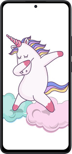 Силиконовый чехол Единорог для Xiaomi Redmi Note 14 5G - 4702u-3811 изображение 