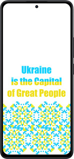 Силиконовый чехол Ukraine для Xiaomi Redmi Note 14 5G - 5283u-3811 изображение 