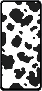 Силиконовый чехол Шкура коровы для Xiaomi Redmi Note 14 5G - 5576u-3811 изображение 