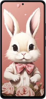 Силіконовий чехол Зайчик для Xiaomi Redmi Note 14 5G - 5669u-3811 изображение 
