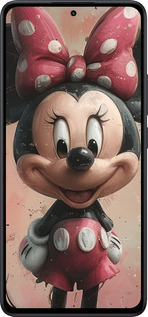 Силіконовий чехол Minnie Mouse для Xiaomi Redmi Note 14 5G - 6054u-3811 изображение 