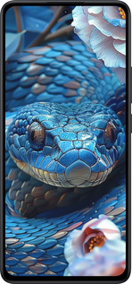 Силиконовый чехол Blue Snake для Xiaomi Redmi Note 14 5G - 6079u-3811 изображение 
