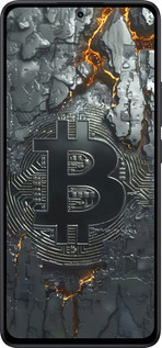 Силиконовый чехол Раскаленный биткойн для Xiaomi Redmi Note 14 5G - 6091u-3811 изображение 