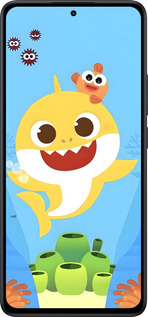 Силіконовий чехол Бейби Шарк для Xiaomi Redmi Note 14 5G - 6303u-3811 изображение 
