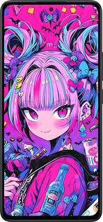 Силиконовый чехол Аниме милаха для Xiaomi Redmi Note 14 5G - 6314u-3811 изображение 