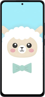 Силиконовый чехол Милый барашек для Xiaomi Redmi Note 14 5G - 6355u-3811 изображение 