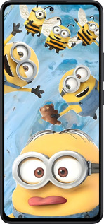 Силиконовый чехол Миньоны для Xiaomi Redmi Note 14 5G - 6386u-3811 изображение 