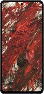 Силиконовый чехол Абстрактная композиция в красных тонах для Xiaomi Redmi Note 14 5G - 6541u-3811 изображение 