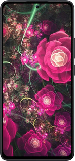 Силіконовий чехол Абстрактні квіти 3 для Xiaomi Redmi Note 14 5G - 850u-3811 изображение 