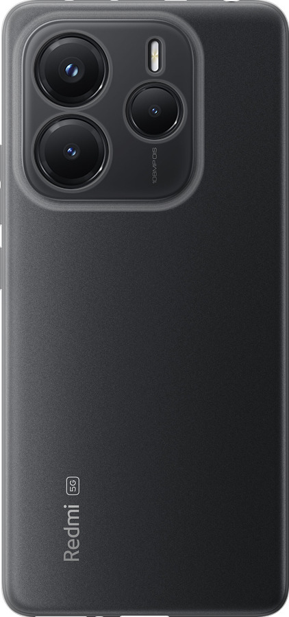 Силиконовый чехол Прозрачный для Xiaomi Redmi Note 14 5G - 5636u-3811 изображение 