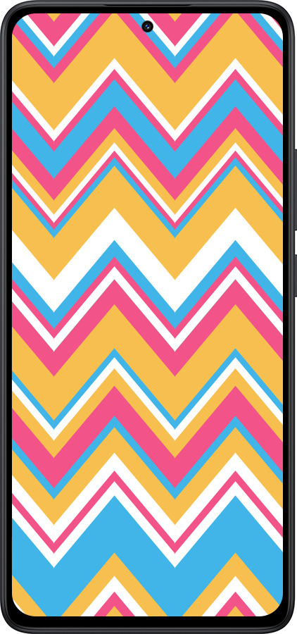 Силиконовый чехол Шеврон v2 для Xiaomi Redmi Note 14 5G - 1057u-3811 изображение 
