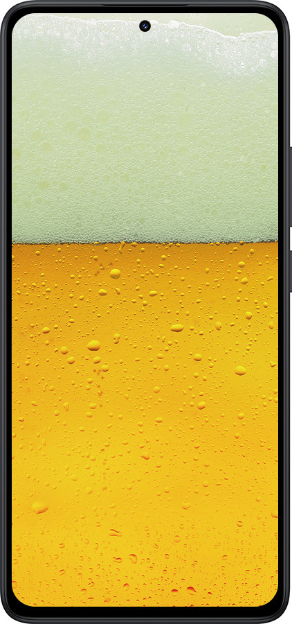 Силиконовый чехол Пиво для Xiaomi Redmi Note 14 5G - 1145u-3811 изображение 