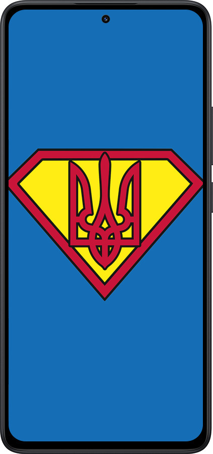 Силиконовый чехол Супер Тризуб для Xiaomi Redmi Note 14 5G - 1164u-3811 изображение 