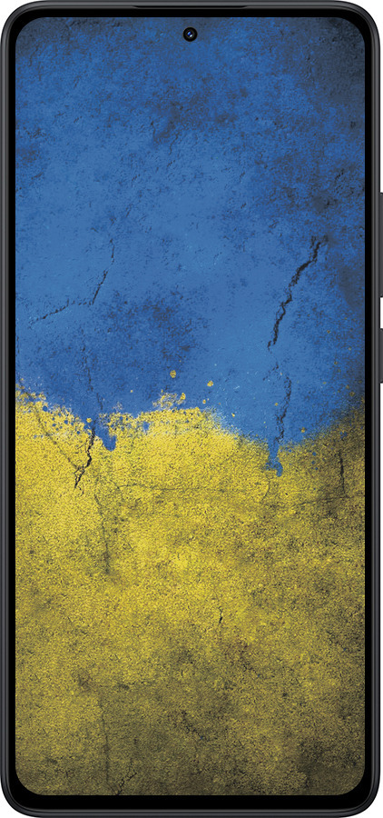 Силиконовый чехол Флаг Украины 2 для Xiaomi Redmi Note 14 5G - 401u-3811 изображение 