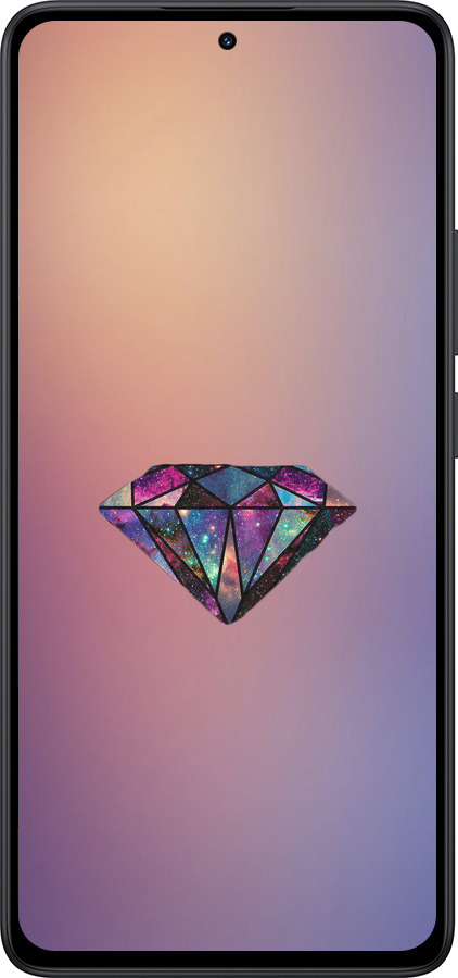 Силіконовий чехол Діамант для Xiaomi Redmi Note 14 5G - 4352u-3811 изображение 