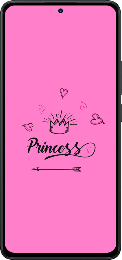 Силиконовый чехол Princess для Xiaomi Redmi Note 14 5G - 4361u-3811 изображение 