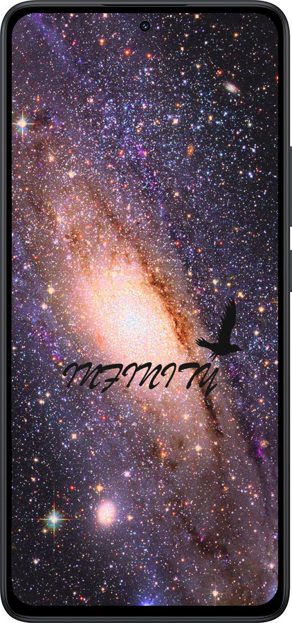 Силиконовый чехол Бесконечность для Xiaomi Redmi Note 14 5G - 4390u-3811 изображение 