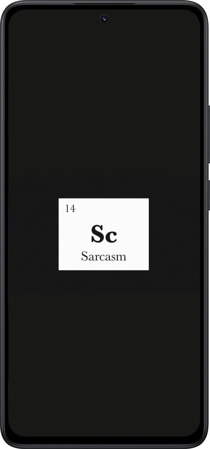 Силиконовый чехол Сарказм для Xiaomi Redmi Note 14 5G - 4501u-3811 изображение 