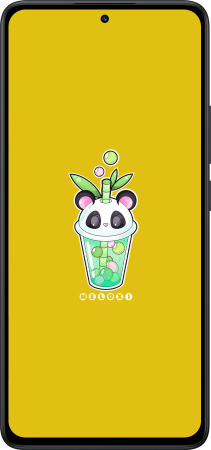 Силиконовый чехол Панда 1 для Xiaomi Redmi Note 14 5G - 4558u-3811 изображение 