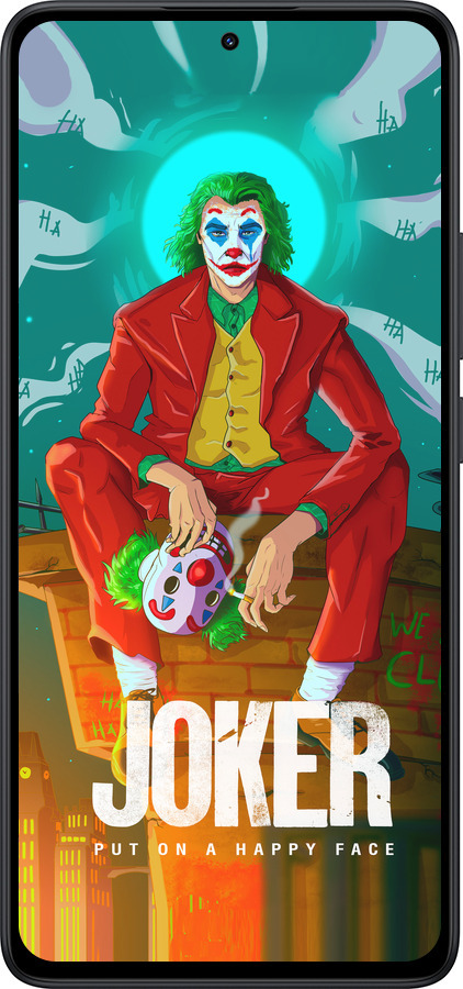 Силиконовый чехол Джокер1 для Xiaomi Redmi Note 14 5G - 4675u-3811 изображение 
