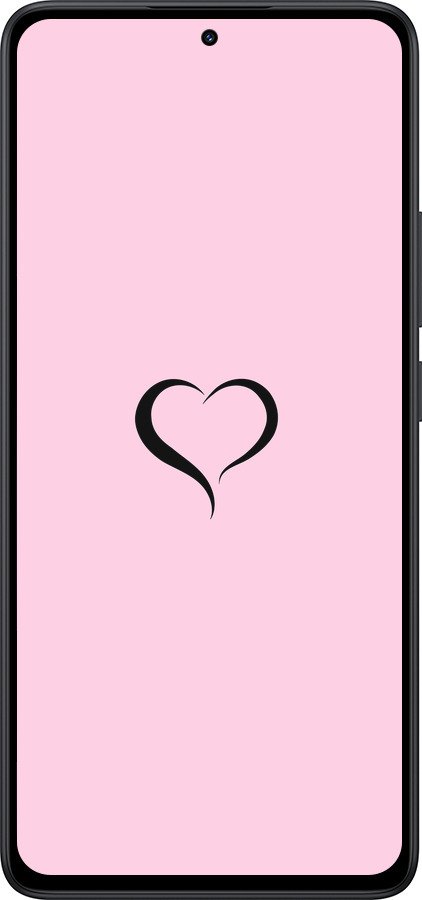Силиконовый чехол Сердце 1 для Xiaomi Redmi Note 14 5G - 4730u-3811 изображение 