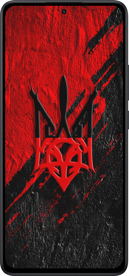 Силиконовый чехол Герб v4 для Xiaomi Redmi Note 14 5G - 5293u-3811 изображение 