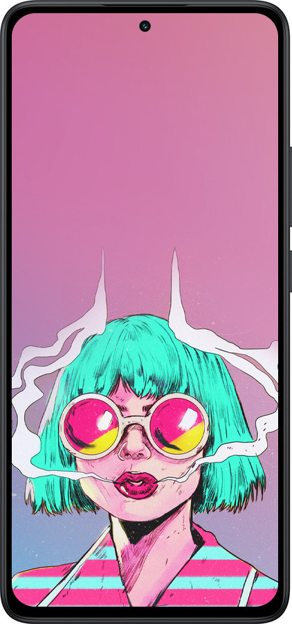 Силіконовий чехол Поп арт дівчина для Xiaomi Redmi Note 14 5G - 5378u-3811 изображение 