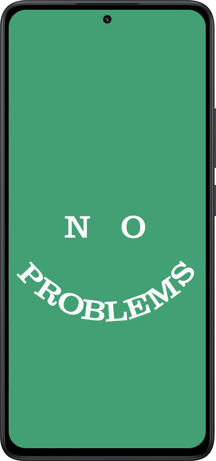 Силиконовый чехол No Problems для Xiaomi Redmi Note 14 5G - 5573u-3811 изображение 
