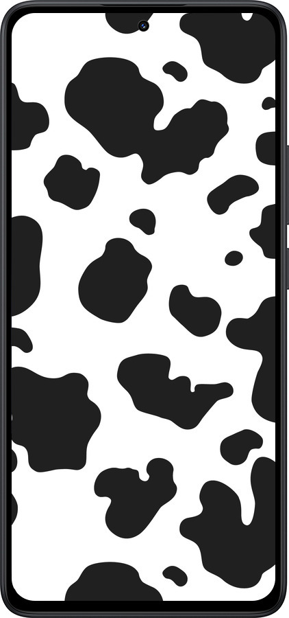 Силиконовый чехол Шкура коровы для Xiaomi Redmi Note 14 5G - 5576u-3811 изображение 