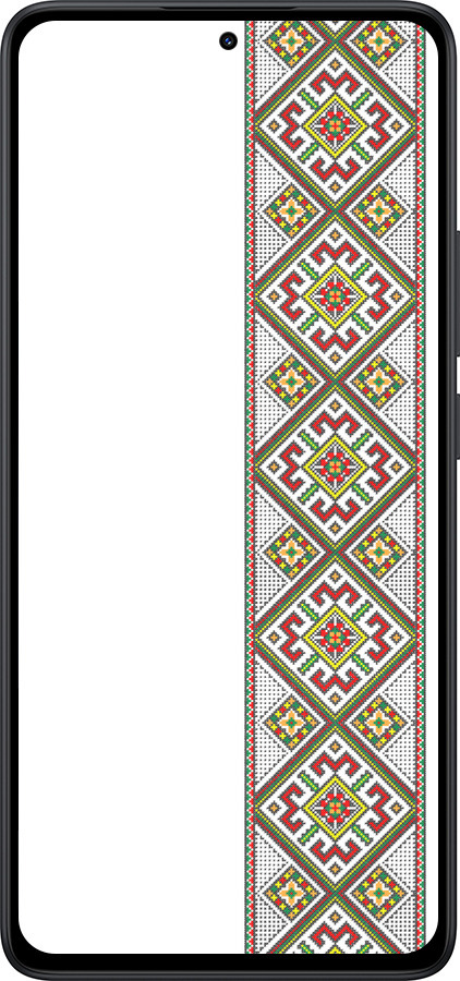 Силіконовий чехол Вишиванка 8 для Xiaomi Redmi Note 14 5G - 574u-3811 изображение 