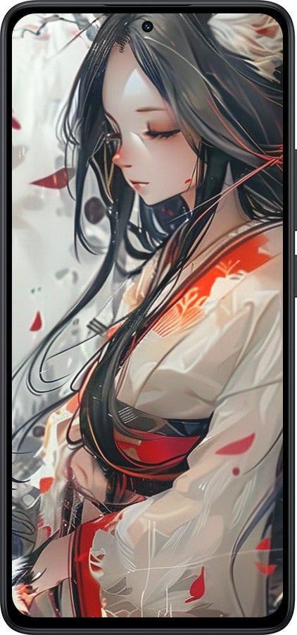 Силіконовий чехол Кіцуне для Xiaomi Redmi Note 14 5G - 6073u-3811 изображение 