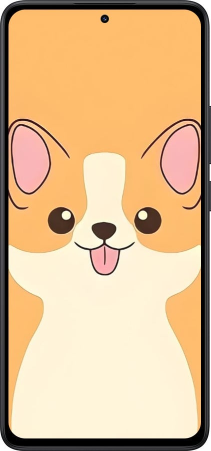 Силіконовий чехол Милый пес для Xiaomi Redmi Note 14 5G - 6296u-3811 изображение 